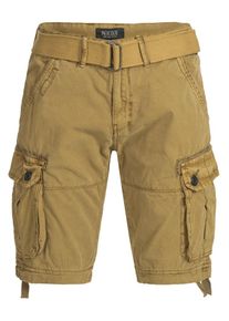 INDICODE JEANS, Herren Shorts 'Bolton', Chamois