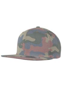 Flexfit, Herren Snapback, Himmelblau / Khaki / Grasgr&uuml;n / Pastellrot