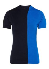J. Lindeberg J.Lindeberg, Damen T-Shirt 'Hana', Himmelblau / Schwarz