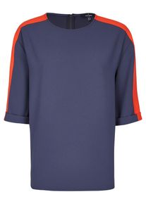 Daniel Hechter, Damen Bluse, Indigo / Rot