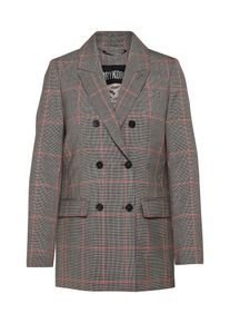 Drykorn, Damen Blazer 'MILDURA', Grau / Rot