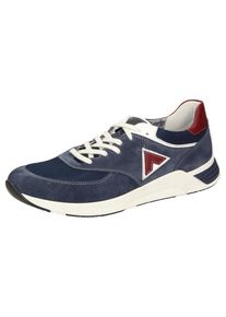 Sioux, Herren Sneaker 'Natovan-701', Dunkelblau / Violettblau / Blutrot / Wei&szlig;