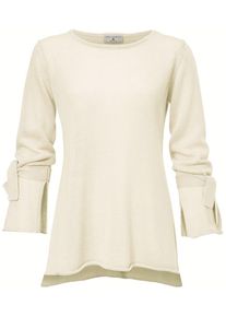 Heine, Damen Pullover, Perlwei&szlig;