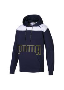 Puma, Herren Modern Sports Hoodie, Nachtblau / Gelb / Wei&szlig;