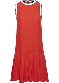 Tommy Hilfiger, Damen Kleid, Feuerrot / Schwarz / Weiß