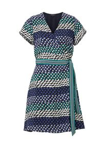 Marc O'Polo Marc O'Polo, Damen Kleid, Blau / Petrol / Offwhite
