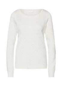 Vila, Damen Pullover, Creme