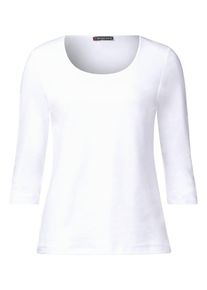 Street One, Damen Shirt 'Pania', Weiß