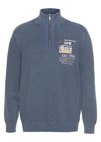 MAN'S WORLD Man's World, Herren Troyer, Pastellblau