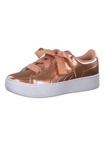 Puma, Damen Sneaker 'Vikky', Rosegold / Wei&szlig;