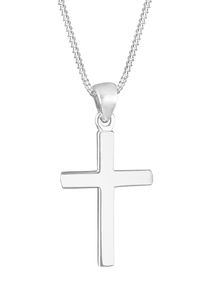 Elli, Damen Halskette 'Kreuz', Silber