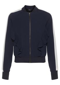 name it, M&auml;dchen R&uuml;schen Strickjacke, Navy