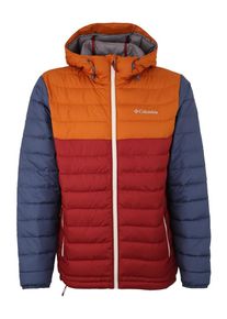 Columbia, Herren Steppjacke 'Powder Lite', Marine / Orange / Rot