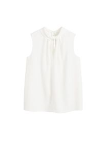 Mango, Damen Top 'Blanca', Naturweiß