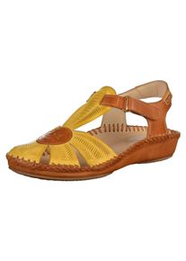 Pikolinos, Damen Sandalen, Cognac / Gelb