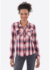 Kaporal5 Kaporal, Herren Hemd 'Mang Norsea', Hellrot / Schwarz / Wei&szlig;