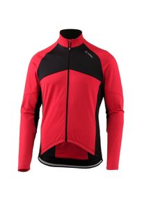 Löffler Löffler, Herren Fahrradtrikot 'BLOCK', Rot / Schwarz