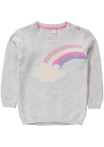 Esprit, M&auml;dchen Pullover, Grau / Lila / Pink / Wei&szlig;