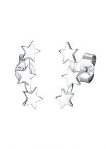 Elli, Damen Ohrringe 'Astro', Silber
