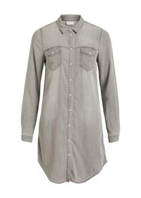 Vila, Damen Kleid, Grey Denim