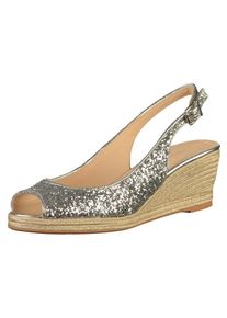Mellow Yellow, Damen Pumps, Silber