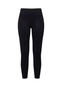 Only, Damen Hose 'onlJULIE BONDED FAUX SUEDE LEGGINGS OTW', Schwarz