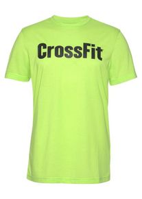 Reebok, Herren T-Shirt, Neongr&uuml;n / Schwarz