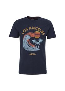 Jack & Jones JACK & JONES, Herren Shirt 'NEWPLEO', Dunkelblau / Mischfarben