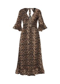 Sisters Point, Damen Kleid 'GADIE', Braun / Schwarz