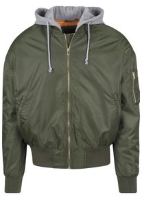 Urban Classics, Herren Jacket, Grau / Oliv