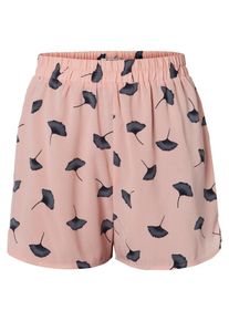 Pieces, Damen Shorts, Rosa / Schwarz