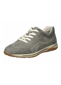 Gabor, Damen Schnürschuhe, Dunkelgrau / Weiß