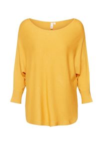 Q/S Designed By, Damen Pullover, Goldgelb