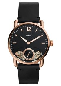 Fossil, Herren Uhr, Rosegold / Schwarz