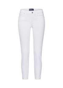 GAP, Damen Jeans 'V-LEGGING ANKLE OPTIC WHITE', White Denim