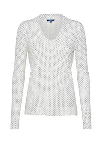 Tom Tailor, Damen Shirt, Navy / Weiß