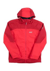 Jack Wolfskin, Mädchen 3-in-1-Jacke 'AKKA', Hellrot