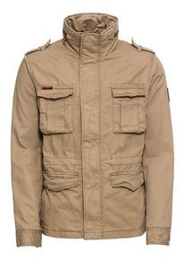 Superdry, Herren Jacke 'Classic Rookie 4 PKT JKT', Beige