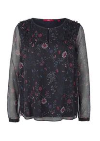 s.Oliver RED LABEL, Damen Bluse, Blau / Nachtblau / Grün / Altrosa