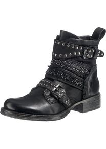 JOLANA & FENENA JOLANA & FENENA, Damen Stiefeletten 'NORTON', Schwarz / Silber