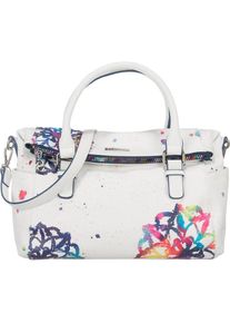 Desigual, Damen Handtasche 'Water Mandala Loverty', Mischfarben / Weiß