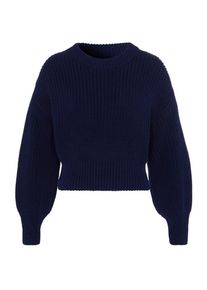 IVY & OAK IVY & OAK, Damen Jumper 'Chunky Crew Neck', Ultramarinblau