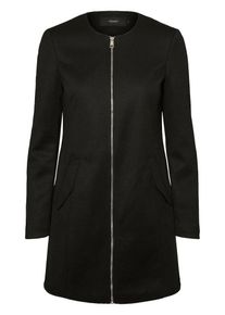 Véro Moda VERO MODA, Damen Lange, feminine Jacke, Schwarz