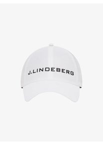 J. Lindeberg J.Lindeberg, Herren Cap 'Ace Mesh Nahtlose ', Schwarz / Weiß
