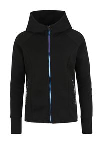 Superdry, Damen Sweatjacke 'Core Gym Tech Panel', Schwarz