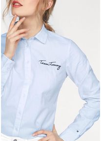 Tommy Hilfiger, Damen Bluse 'HEATHER', Hellblau