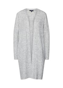 Selected Femme, Damen Strickjacke 'SLFMALIA LS', Hellgrau
