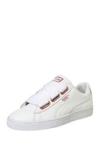 Puma, Damen Sneaker 'Basket Heart', Rosegold / Wei&szlig;