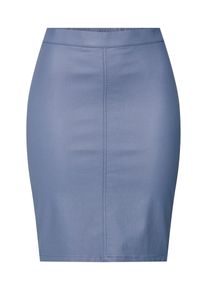 Kaffe, Damen Rock 'Ada coated', Silbergrau