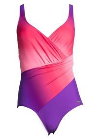 Lascana, Damen Badeanzug, Beere / Dunkellila / Hellpink / Dunkelpink